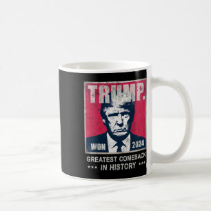2024年に歴史ダディ素晴らしーでコメックを獲得したトランプ コーヒーマグカップ