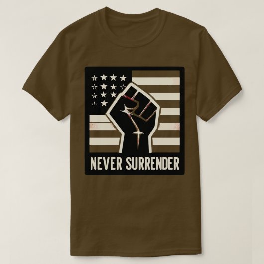 2024年に降伏しない Tシャツ (デザイン正面)