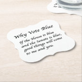 2024年に青で投票する理由 ペーパーコースター (アングル)