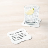 2024年に青で投票する理由 ペーパーコースター (インサイチュ)