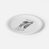 2024年に青で投票する理由 ペーパープレート (アングル)