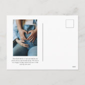 2024年に1つ以上の妊娠の発表はがき シーズンポストカード (裏面)