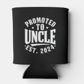 2024年のおじさんに昇進2024年の妊娠アナウンス1日 缶クーラー (裏面)