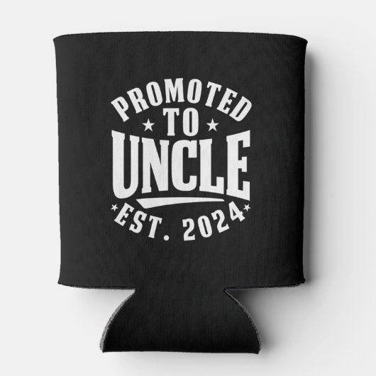 2024年のおじさんに昇進2024年の妊娠アナウンス1日 缶クーラー (裏面)