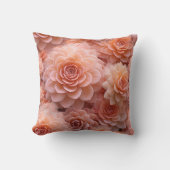 2024年のアプリコットクラッシュカラー クッション (正面)