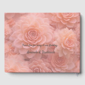 2024年のアプリコットクラッシュ多肉色 ゲストブック (裏面)