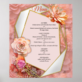 2024年のアプリコットクラッシュ多肉色 ポスター