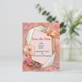 2024年のアプリコットクラッシュ多肉色 案内ポストカード (スタンド正面)