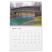 2024年のアメリカの屋根付き橋カレンダー カレンダー (2月 2027)