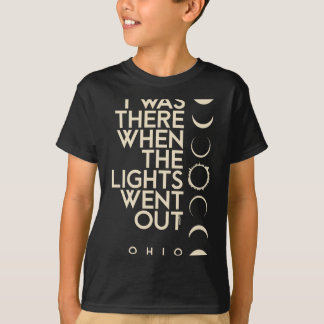 2024年のオハイオでの太陽の皆既食 Tシャツ