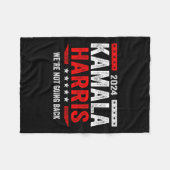 2024年のカマラ大統領への投票は行われなかった フリースブランケット (正面(横))