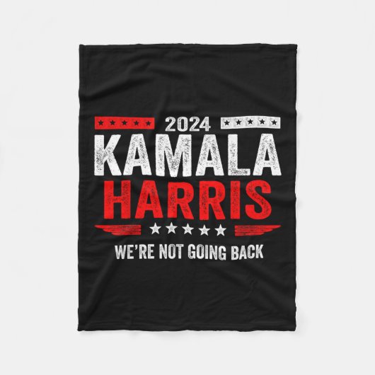 2024年のカマラ大統領への投票は行われなかった フリースブランケット (正面)