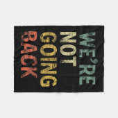 2024年のカマル大統領への投票は戻らない フリースブランケット (正面(横))