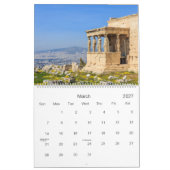 2024年のカレンダー写真とギリシャのアテネ カレンダー (3月 2027)
