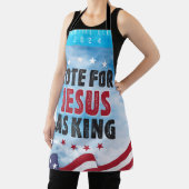 2024年のキング選挙でイエス大統領のに投票 エプロン (インサイチュ)
