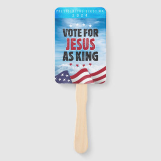 2024年のキング選挙でイエス大統領のに投票 ハンドファン