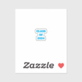 2024年のクラスカスタム男の子の女の子ブルーカラー シール (シート)