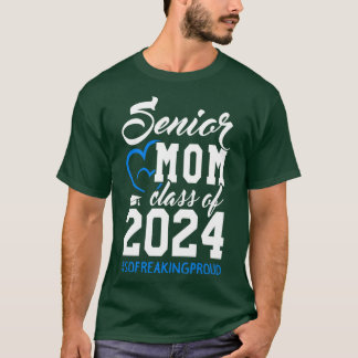 2024年のクラスシニアおもしろいギフトお母さん3 Tシャツ