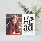 2024年のクラス写真数々の卒業 サンキューカード (スタンド正面)