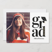 2024年のクラス写真数々の卒業 招待状 (正面)