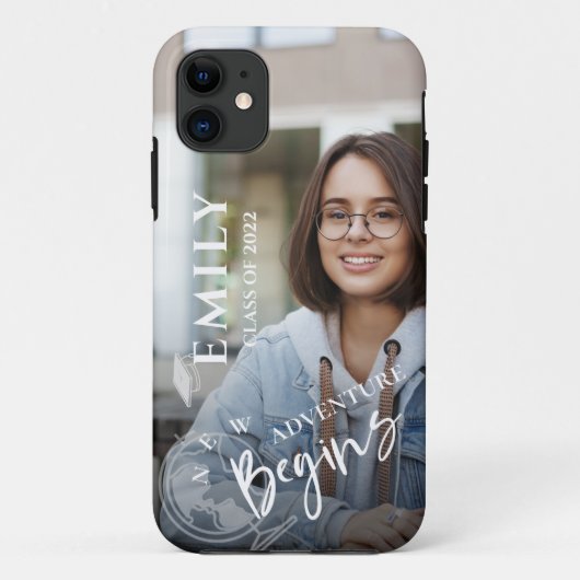 2024年のクラス新しい冒険が写真を開始 Case-Mate iPhoneケース (裏面)