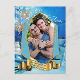 2024年のクリスマスと新年 案内ポストカード