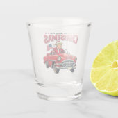 2024年のクリスマストランプ当選に帰省する ショットグラス (裏面)