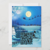 2024年のクリスマス＆ニューイヤー 招待状 (裏面)