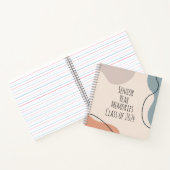 2024年のシニア・イヤー・メモリーズ・クラス ノートブック (内部)