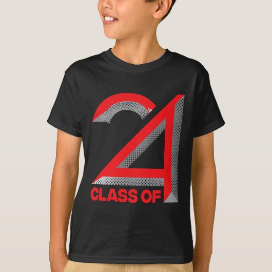 2024年のシャツ卒業高校の卒業生の一人 Tシャツ (正面)