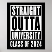 2024年のストレートアウトタ大学クラス ポスター (正面)
