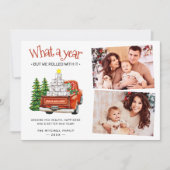 2024年のスナップショット転が:私たちは2つのフォトグリーティング シーズンカード (正面)