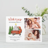 2024年のスナップショット転が:私たちは2つのフォトグリーティング シーズンカード (スタンド正面)