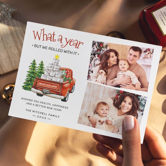 2024年のスナップショット転が:私たちは2つのフォトグリーティング シーズンカード