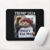 2024年のトランプで猫を飼わない1 マウスパッド (マウス)