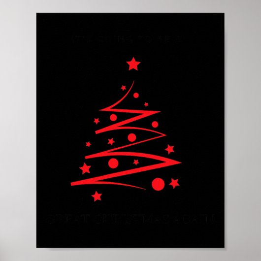 2024年のトランプクリスマス ポスター (正面)