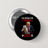 2024年のトランプ救に投票す選る 缶バッジ (正面&裏面)