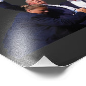 2024年のトランプ生き延び選手が選挙戦で撃たれた フォトプリント            (角)