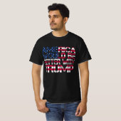 2024年のトランプ選挙でアメリカは勝つだろう Tシャツ (正面フル)