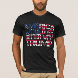 2024年のトランプ選挙でアメリカは勝つだろう Tシャツ