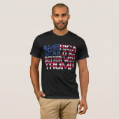 2024年のトランプ選挙でアメリカは勝つだろう Tシャツ (正面フル)