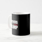 2024年のトランプ選挙の保守的な共和党向け コーヒーマグカップ (正面左)