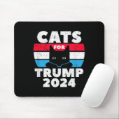 2024年のトランプ選挙戦のネコ マウスパッド (マウス)