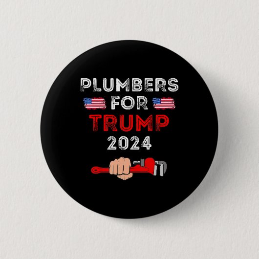 2024年のトランプ選挙投票大統領のに 缶バッジ (正面)