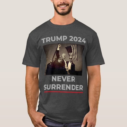 2024年のトランプ Tシャツ (正面)