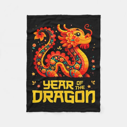 2024年のドラゴン フリースブランケット (正面)