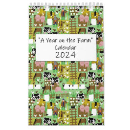 2024年のファームカレンダー カレンダー