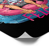 2024年のフェロン夏のトランプ202おもしろい大統領のように ポスター (角)