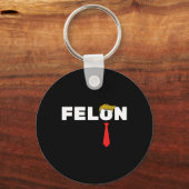 2024年のフェロン・トランプの選挙アメリカ人 キーホルダー (正面)