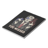 2024年のプロトランプ社長ユー恋しく思 ノートパッド (回転)